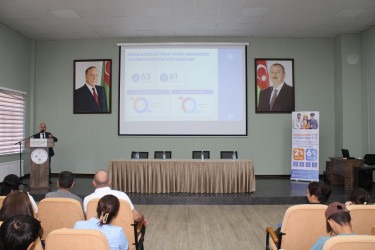 Qəbələ Dövlət Peşə Təhsil Mərkəzində “Açıq Qapı” günü ilə əlaqədar tədbir keçirilib
