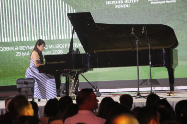 Qəbələ Beynəlxalq Musiqi Festivalında Avstriya və Vyetnamdan gələn tanınmış pianoçular çıxış ediblər