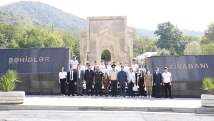 Qəbələ Dövlət Peşə Təhsil Mərkəzində “Şanlı Qələbəmizə Gedən Yol” layihəsi  çərçivəsində tədbir keçirilmişdir