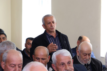 Növbəti səyyar qəbul rayonun Yemişanlı kəndində keçirilmişdir
