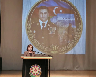 Vətən Müharibəsi Qəhrəmanı polkovnik-leytenant Əfqan Abdurrahmanovun 50 illik yubileyinə həsr olunmuş “Bu ömrü bir nağıl bil” kitabının təqdimat mərasimi keçirilib.