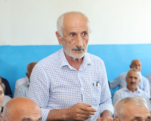 RİH başçısının növbəti səyyar qəbulu Xırxatala kəndində  keçirilmişdir