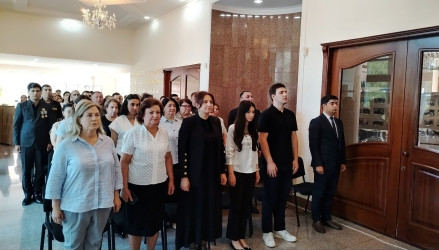 “General Polad Həşimov - Vətənə sədaqət nümunəsi” adlı tədbir keçirilib