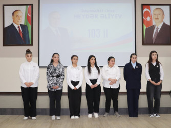 “Ulu Öndər Heydər Əliyev və Azərbaycan gəncliyi” mövzusunda tədbir keçirilib.