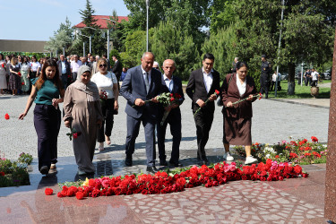 Qəbələ rayonunda “15 iyun - Milli Qurtuluş Günü”nə həsr edilmiş tədbir keçirilib
