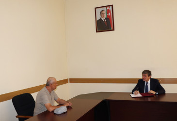 Qəbələ RİH-də vətəndaşların növbəti qəbulu keçirilmişdir