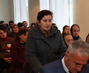 Növbəti səyyar qəbul rayonun Çuxur Qəbələ kəndində keçirilmişdir