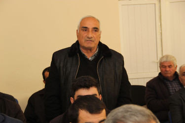 Qəbələ rayonunun Kiçik Pirəli kəndində növbəti səyyar qəbul keçirilmişdir