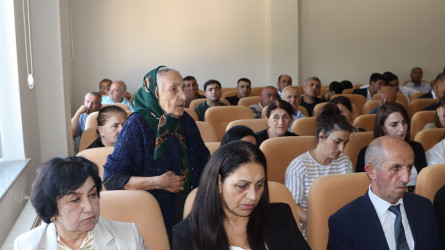 Qəbələ rayonu Vəndam qəsəbəsində növbəti səyyar qəbul keçirilmişdir