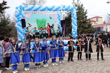 Qəbələdə ənənəvi Novruz şənliyi keçirilmişdir