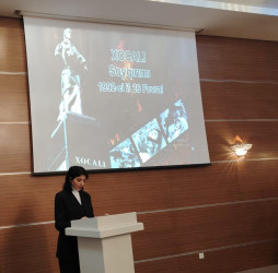 Qəbələ rayon Mədəniyyət Mərkəzi "Xocalı faciəsi-Qalib xalqın silinməyən qan yaddaşı" adlı tədbir keçirib