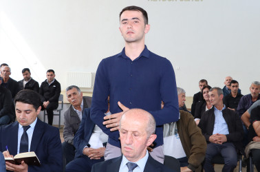 Növbəti səyyar qəbul rayonun Nic qəsəbəsində keçirilmişdir