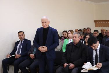 Növbəti səyyar qəbul rayonun Aydınqışlaq kəndində keçirilmişdir