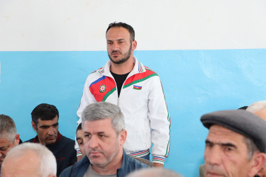 Qəbələ rayonunun Hacıalılı kəndində səyyar qəbul keçirilmişdir