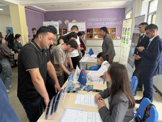 Qəbələdə keçirilmiş əmək yarmarkasında 13 işəgötürən 120 vakansiya təqdim edib.