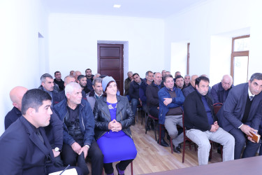 RİH başçısının növbəti səyyar qəbulu Laza kəndində  keçirilmişdir