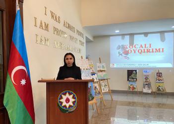 Qəbələ Uşaq və Ailələrə Dəstək Mərkəzi Xocalı soyqırımının 34-cü ildönümü ilə əlaqədar anım tədbiri keçirib