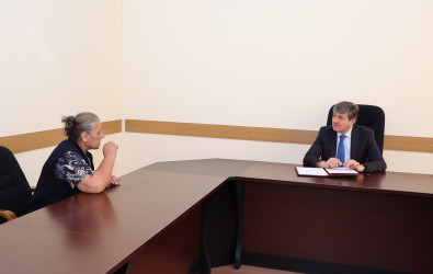 Qəbələ RİH-də vətəndaş qəbulu keçirilib