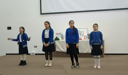 Qəbələ rayon  ümumi təhsil müəssisələrində Xocalı soyqırımının otuz üçüncü ildönümü ilə əlaqədar silsilə tədbirlər keçirilib