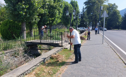 Qəbələdə “Şəhərsalma və Memarlıq ili” çərcivəsində növbəti ümumrayon iməciliyi.