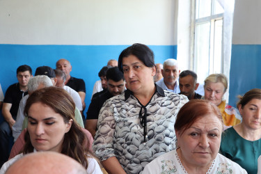 Xırxatala kəndində səyyar qəbul keçirilib