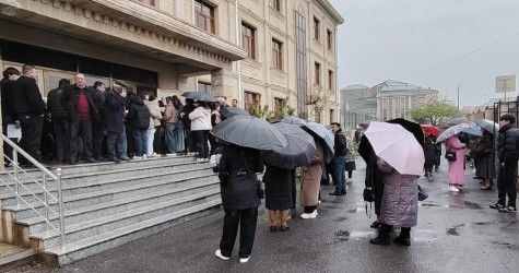 Qəbələ rayonunda IX sinif şagirdlərinin buraxılış imtahanı keçirilib