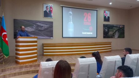 “Xocalı soyqırımı – qan yaddaşımız” adlı tədbir keçirilib