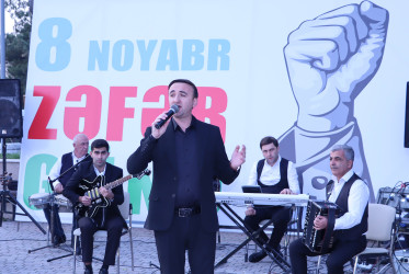 Qəbələ rayonunda “Zəfər günü”nə həsr edilmiş konsert proqramı təşkil edilmişdir