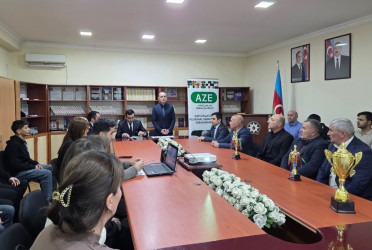 Qəbələ rayonunda idman ictimaiyyəti ilə görüş təşkil keçirilib