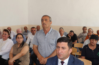 Növbəti səyyar qəbul rayonun Tikanlı kəndində keçirilmişdir