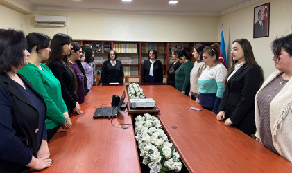 "26 fevral - Qanla yazılan tarix" adlı tədbir keçirilib