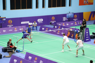 III MDB Oyunlarında badminton yarışlarına start verilib