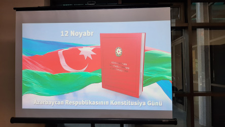 "Ulu öndər Heydər Əliyev müstəqil Azərbaycan Konstitusiyasının müəllifidir” adlı tədbir keçirilib
