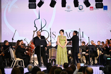 Qəbələdə “Qış nağılı” II Beynəlxalq Musiqi Festivalının açılışı olub