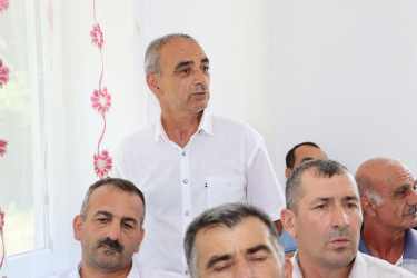 RİH başçısının növbəti səyyar qəbulu Kötüklü kəndində  keçirilmişdir