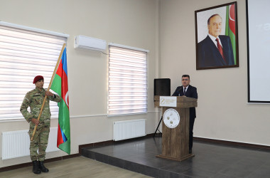 Qəbələ Dövlət Peşə Təhsil Mərkəzində “Zəfər günü”nə həsr olunmuş bayram tədbiri keçirilib