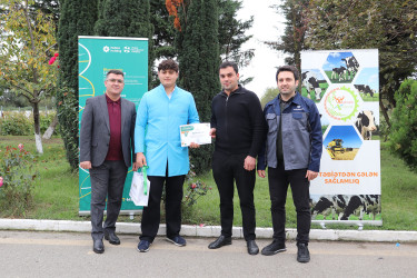 Qəbələ Dövlət Peşə Təhsil Mərkəzinin tələbələri Qəbələ Aqroparkına ekskursiya ediblər.