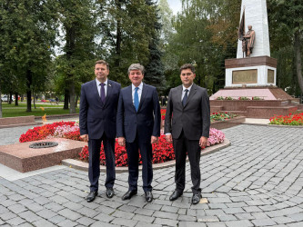 Qəbələ Rayon İcra Hakimiyyətinin başçısı Səbuhi Abdullayevin rəhbərlik etdiyi nümayəndə heyəti Belarus Respublikasının Qrodno şəhərində işgüzar səfərdə olmuşdur
