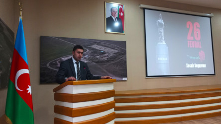 “Xocalı soyqırımı – qan yaddaşımız” adlı tədbir keçirilib