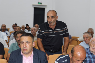Növbəti səyyar qəbul rayonun Bum qəsəbəsində keçirilmişdir