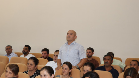 Qəbələ rayonu Vəndam qəsəbəsində növbəti səyyar qəbul keçirilmişdir