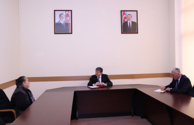Qəbələ RİH-də növbəti vətəndaş qəbulu keçirilmişdir.