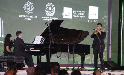 XV Qəbələ Beynəlxalq Musiqi Festivalında BMA tələbələri çıxış edib