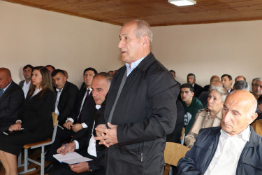 Qəbələ rayonu Daşca kəndində növbəti səyyar qəbul keçirilmişdir.