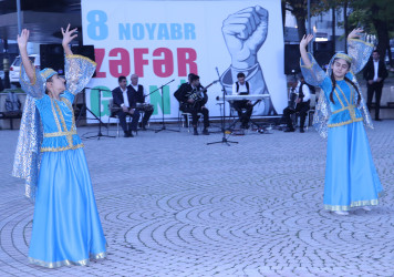 Qəbələ rayonunda “Zəfər günü”nə həsr edilmiş konsert proqramı təşkil edilmişdir