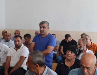Növbəti səyyar qəbul rayonun Tikanlı kəndində keçirilmişdir