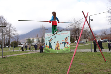 Qəbələdə ənənəvi Novruz şənliyi keçirilmişdir