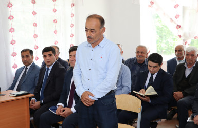 Qəbələ rayonunun Kötüklü kəndində növbəti səyyar qəbul keçirilmişdir