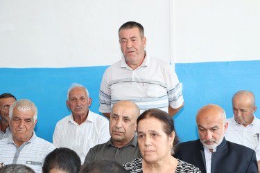 Xırxatala kəndində səyyar qəbul keçirilib