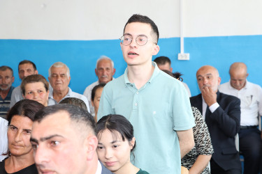 Xırxatala kəndində səyyar qəbul keçirilib